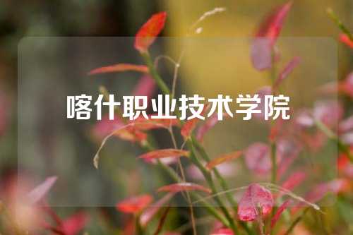 喀什职业技术学院