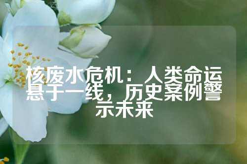 核废水危机：人类命运悬于一线，历史案例警示未来